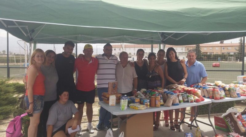 Vegas del Genil recauda más de 800 kilos de alimentos con un torneo solidario de fútbol