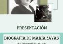 Presentación de Biografía de María Zayas