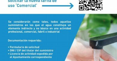 Nueva Tarifa uso Comercial de Aguasvira